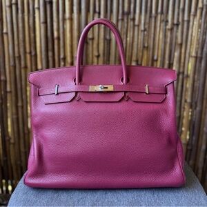 HERMES BIRKIN Togo Tosca 40